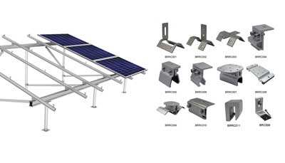Solar Mounting Installation Kits manufacturers exporters in India Punjab Ludhiana