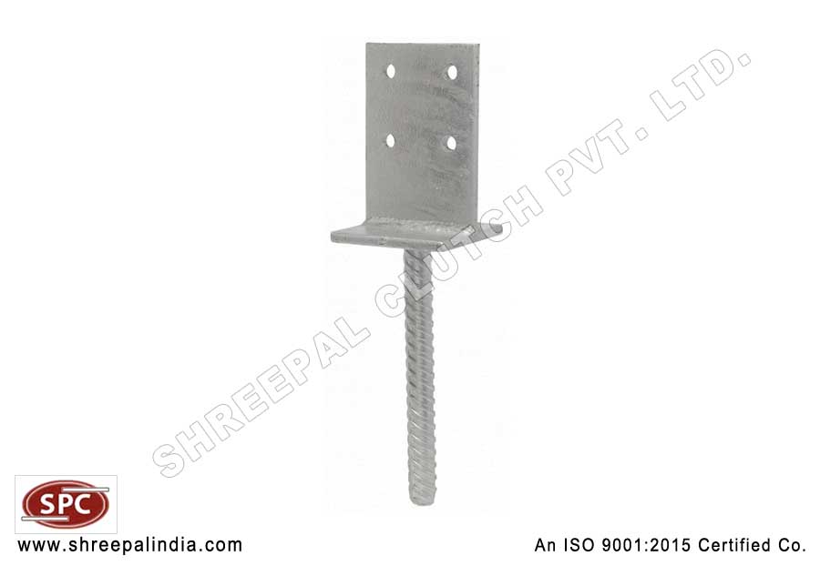 T pole anchor - hot-dip galvanized manufacturers exporters in India Punjab Ludhiana